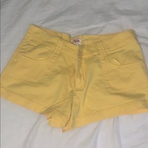 Yellow Shorts